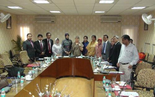 The delegation from the Law Formulation Committee of the Regional House of Representatives of Republic of Indonesia visited the commission