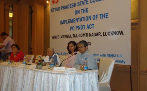 Member NCW Dr. Charu WaliKhanna was Chief Guest at “UP State Consultation- Implementation of the PCPNDT Act” held Lucknow