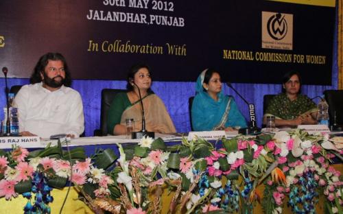 Hon’ble Member Shamina Shafiq attended the “National Seminar on Overseas Marriage” held on 30th May, 2012 at Jalandhar, Punjab