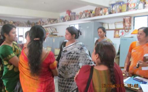 Ms. Shamina Shafiq, Member, NCW visited Karnatka State Women Commission, Bangluru