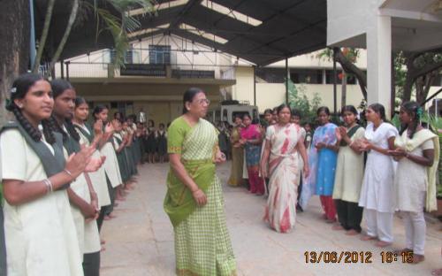 Ms. Shamina Shafiq, Member, NCW visited Karnatka State Women Commission, Bangluru