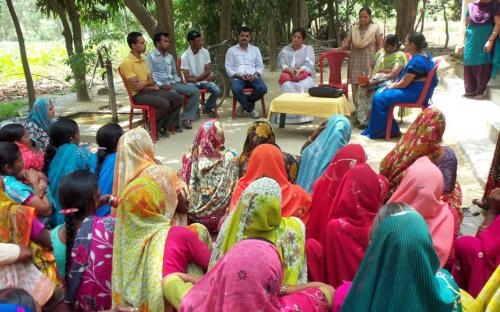 Ms. Shamina Shafiq, Member, NCW attended a meeting with rural grass root activists, organised by Mahila Smakhya, Sitapur