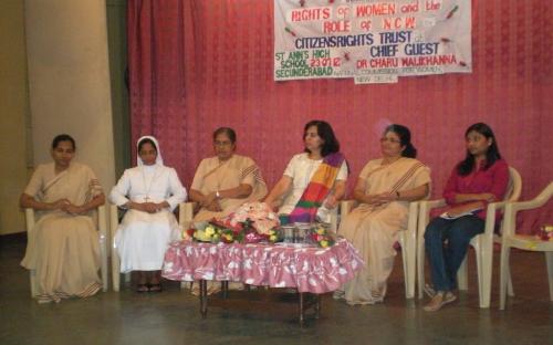 Dr. Charu Walikhanna, Member, NCW was Chief Guest at Seminar on “Rights of Women and the Role of National Commission for Women”