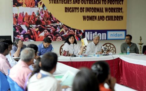 Dr. Charu WaliKhanna, Member NCW, was Chief Guest at “ National Convention on Strategies and Outreach to Protect Rights of Informal Workers, Women and Children”