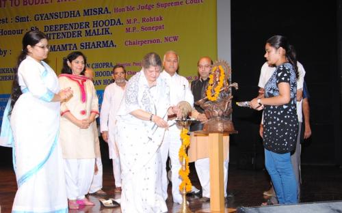 National Commission for Women organized a National Consultation on “Natal Family Violence against Females in India –Right to Bodily Integrity and Autonomy on 26th August 2012 at Tagore Auditorium, MD University, Rohtak