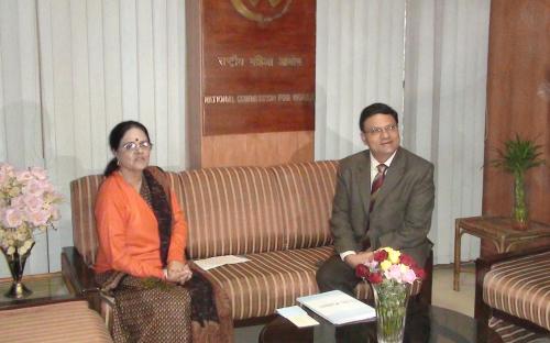 Chairperson, NCW meets Commissioner of Police, Delhi regarding violence against women in Delhi