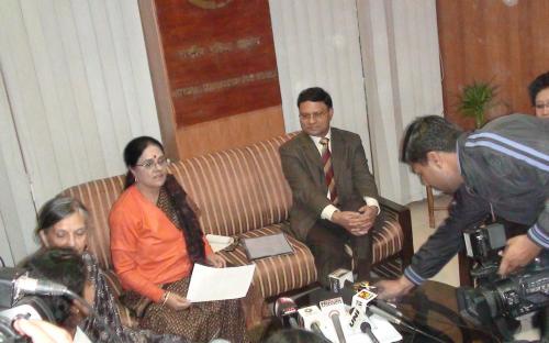 Chairperson, NCW meets Commissioner of Police, Delhi regarding violence against women in Delhi