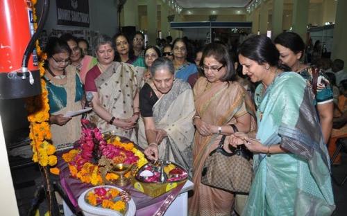 Ms. Mamta Sharma, Hon’ble Chairperson, NCW inaugurated the 14th Annual Exhibition Cum Sale “Diwali Extravaganza” at Birla Auditorium Museum Hall, Jaipur