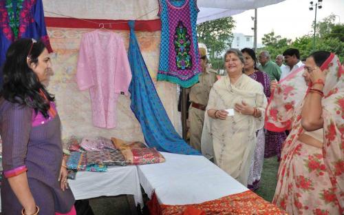 Ms. Mamta Sharma, Hon’ble Chairperson, NCW inaugurated the “Mahila Swablamban Deepawali Mela”