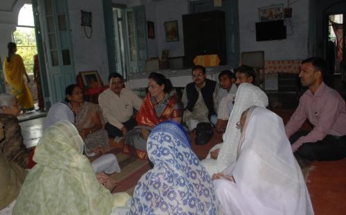 Mrs. Nirmala Samant Prabhavalkar visited Varanasi as per the National Commission for Women’s mandate to assess the infrastructure and living conditions of the inmates of the government run dwelling places for women