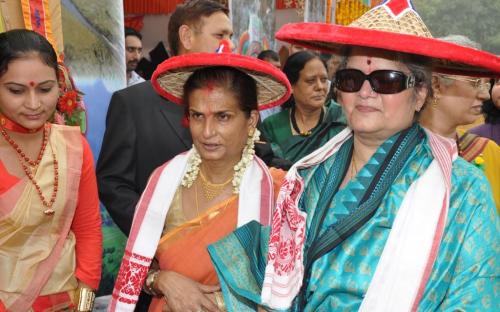 Ms. Mamta Sharma, Hon’ble Chairperson, NCW was the chief Guest and inaugurated the welfare exhibition; organize by Himveer Wives Welfare 