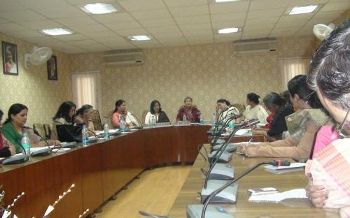 National Commission for Women Chairperson Smt. Mamta Sharma and Members have interactive session with representatives of National Women Organisations