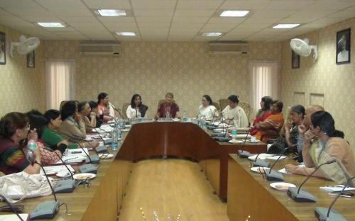 National Commission for Women Chairperson Smt. Mamta Sharma and Members have interactive session with representatives of National Women Organisations