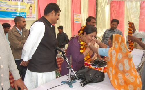 Ms. Shamina Shafiq, Member, NCW attended a Legal Awareness Program at Sakran, Uttar Pradesh