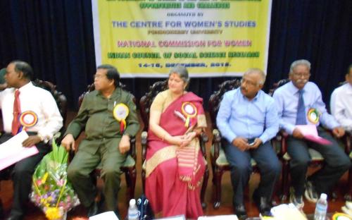 Smt Mamta Sharma, Chairperson NCW visited Puducherry