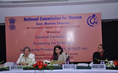 The Commission organized a National Consultation on “Reviewing the Strategies in the Provisions of PCP&DT Act” on 20th December, 2012 at India Habitat Center, New Delhi