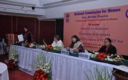 The Commission organized a National Consultation on “Reviewing the Strategies in the Provisions of PCP&DT Act” on 20th December, 2012 at India Habitat Center, New Delhi