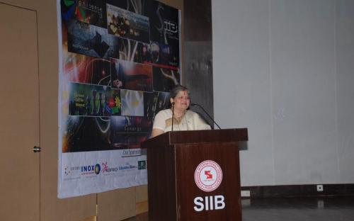 Smt Mamta Sharma, Chairperson NCW inaugurated Ignisense 2013 a management cum cultural Inter-collegiate fest at Symbiosis Institute of International Business (SIIB)