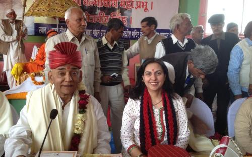 Dr. Charu WaliKhanna, Member, NCW Chief Guest at Swami Vivekanand Centenary Celebration at Village Halalpur, Block-Chandrauli, District- Baghpat, U.P