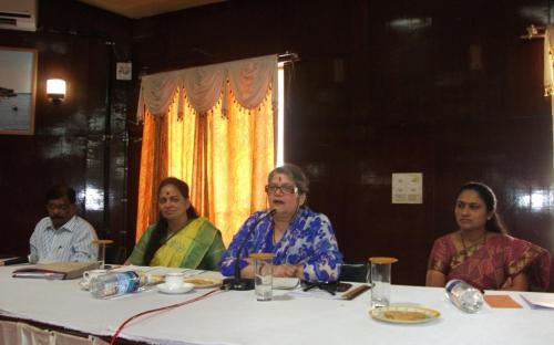 Smt. Mamta Sharma, Hon’ble Chairperson and Smt Nirmala Samant Prabhavalkar visited girls hostel and women’s jail in Sindhudurg