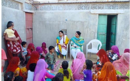 Ms. Hemlata Kheria and Ms Shamina Shafiq, Member, NCW visited BSF Camp at Jaisalmer