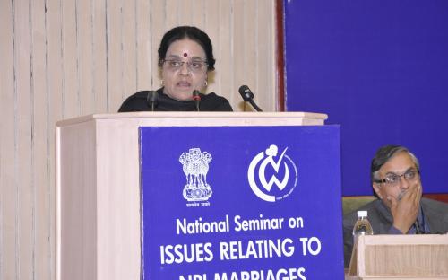 National Seminar on “ISSUES RELATING TO NRI MARRIAGES” Photo(S)