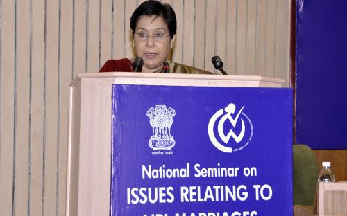 National Seminar on “ISSUES RELATING TO NRI MARRIAGES” Photo(S)