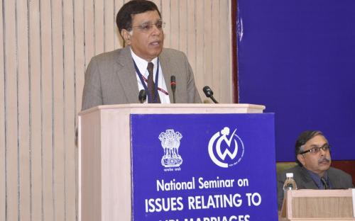 National Seminar on “ISSUES RELATING TO NRI MARRIAGES” Photo(S)