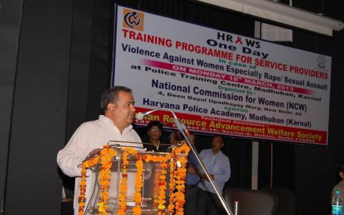 NCW organized Training and Sensitisation Programme for Police in case of Violence Against Women on 18.03.2013.