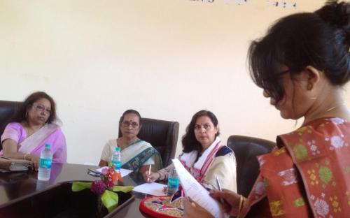 Dr Charu WaliKhanna Member NCW held discussions on gender violence and other women related issues with Assam State Commission for Women (ASCW), Guwahati