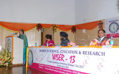 Ms. Mamta Sharma, Hon’ble Chairperson, NCW was the chief guest at Women in Science, Education & Research – WISER -13, A seminar to celebrate International Women’s Day Chandigarh 