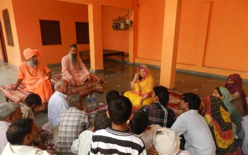 Ms. Mamta Sharma, Chairperson, NCW visited district Alwar, Rajasthan and met various local leaders and administrative officers