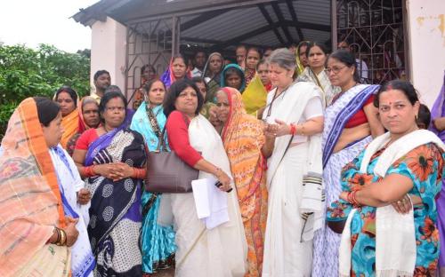 NCW Chairperson Mamta Sharma undertook a two-day visit of Odisha