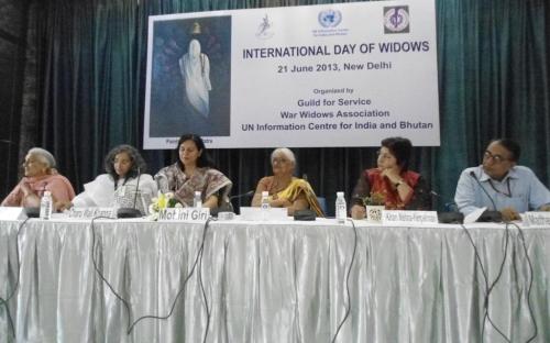 Dr. Charu WaliKhanna, Member, was Guest of Honour at the programme celebrated to observe “International Day of Widows”