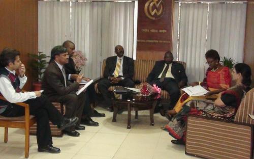 Parliamentary Delegation of Uganda visited the Commission and met Hon'able Chairperson, NCW