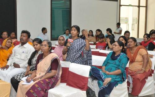 National Commission for Women organised a National level Conference on Dalit women entitled “Dalit Women : Voices for their Rights and Challenges” coordinated by Ms. Hemlata Kheria, Member NCW