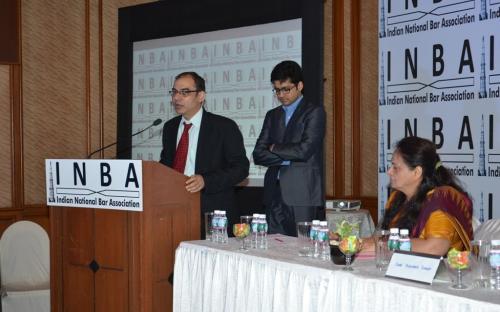 Ms Nirmala Samant Prabhavalkar, Member, NCW attended Indian National Bar Association (INBA), Mumbai Conference, held