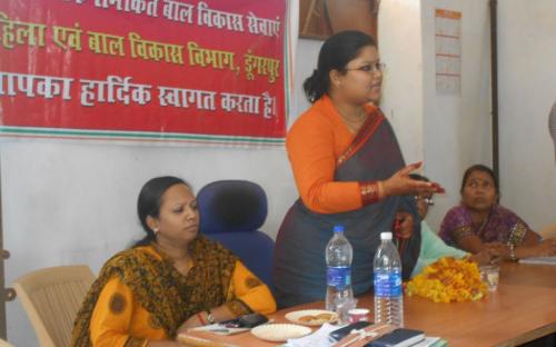 Ms. Hemlata Kheria, Member, NCW, visited Matugauda Panchayat and Sunderpur Panchayat, Dungarpur, Rajasthan