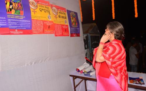 Smt. Mamta Sharma, Hon’ble Chairperson, NCW inaugurated NCW Stall hosted for the famous Jagannath Ratha Jatra