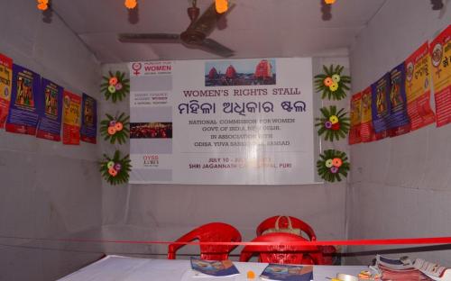 Smt. Mamta Sharma, Hon’ble Chairperson, NCW inaugurated NCW Stall hosted for the famous Jagannath Ratha Jatra