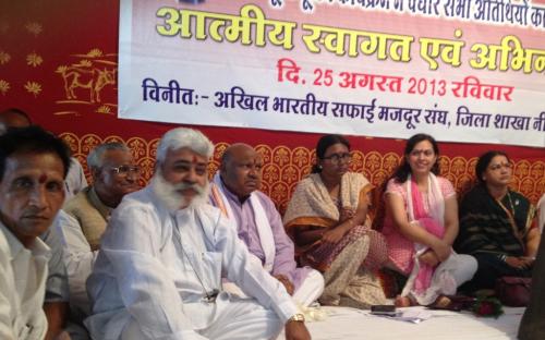 Dr. Charu WaliKhanna, Member, NCW, was Guest of Honour at “Valmiki Janjagriti Sammelan” at Neemuch, Madhya Pradesh