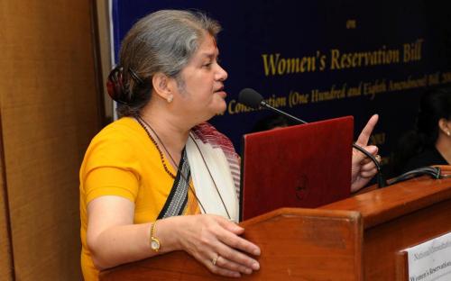 National Commission for Women organized a National Consultation on Women’s Reservation Bill, The Constitution (One Hundred and Eight Amendment Bill)