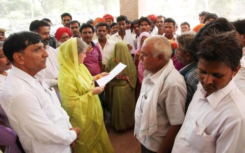 Smt. Mamta Sharma, Hon’ble Chairperson, NCW visited district Bundi and met the officials