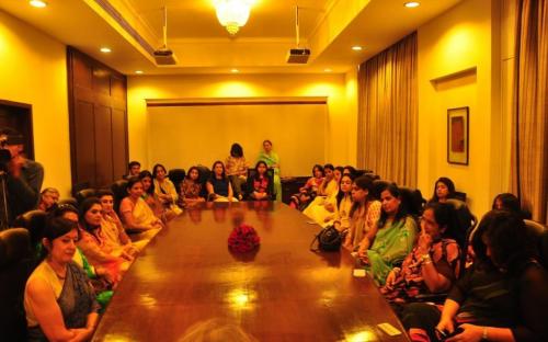 Smt. Mamta Sharma, Hon’ble Chairperson, NCW attended a discussion on issues of women empowerment taking the cause forward from an initiative by the Prabha Khaitan Foundation at Jaipur