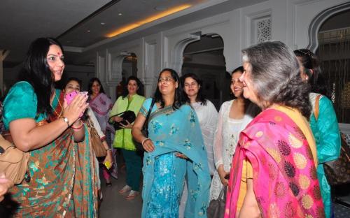 Smt. Mamta Sharma, Hon’ble Chairperson, NCW attended a discussion on issues of women empowerment taking the cause forward from an initiative by the Prabha Khaitan Foundation at Jaipur