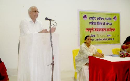 Dr. Charu WaliKhanna, Member, NCW, was Chief Guest at Legal Awareness Programme at Rewa, Madhya Pradesh