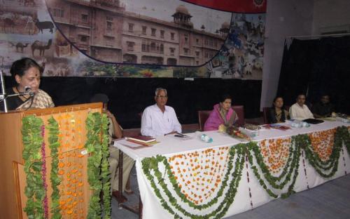 Smt. Nirmala Samant Prabhavalkar, Member, NCW attended a programme organized by Rajasthan University of Veterinary and Animal Sciences, Bikaner