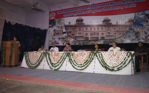 Smt. Nirmala Samant Prabhavalkar, Member, NCW attended a programme organized by Rajasthan University of Veterinary and Animal Sciences, Bikaner