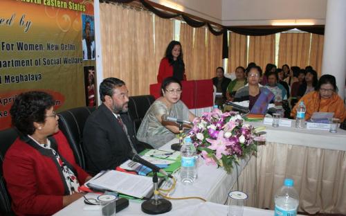 Consultation on "Marriageabel Age" with the Chairperson of State Commission for Women of North Eastern States