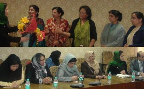 A delegation from Afghanistan visited National Commission for Women and discussed the status of Women in India and Afghanistan